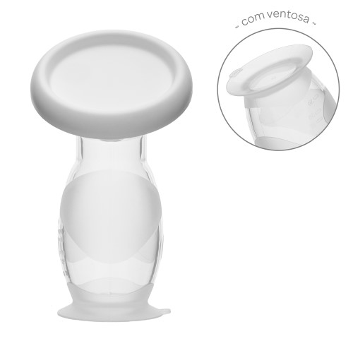 COLETOR DE LEITE MATERNO EM SILICONE COM VENTOSA - Image 3
