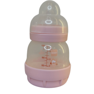 MAMADEIRA MAM EASY START 130ML - EMBALAGEM UNITARIA ROSA