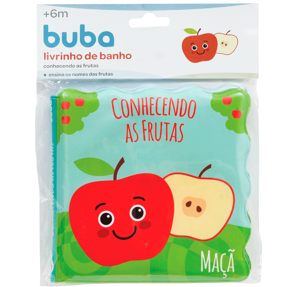 LIVRINHO DE BANHO CONHECENDO AS FRUTAS - Imagem 4
