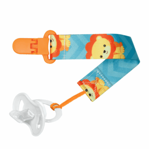 PRENDEDOR DE CHUPETA ANIMAL FUN LEAO