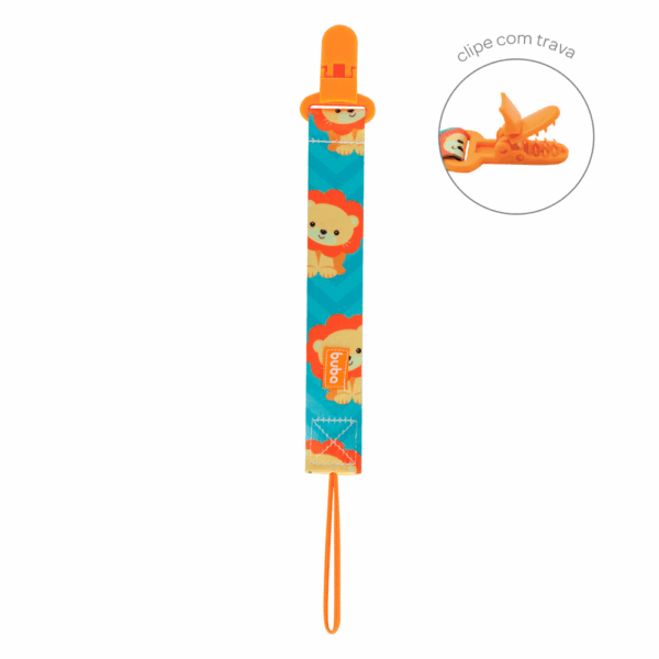 PRENDEDOR DE CHUPETA ANIMAL FUN LEAO - Image 2