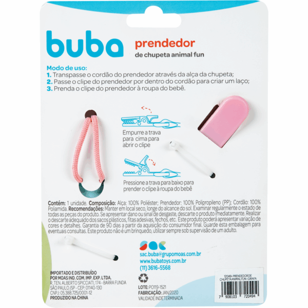 PRENDEDOR DE CHUPETA GIRAFINHA - Image 7