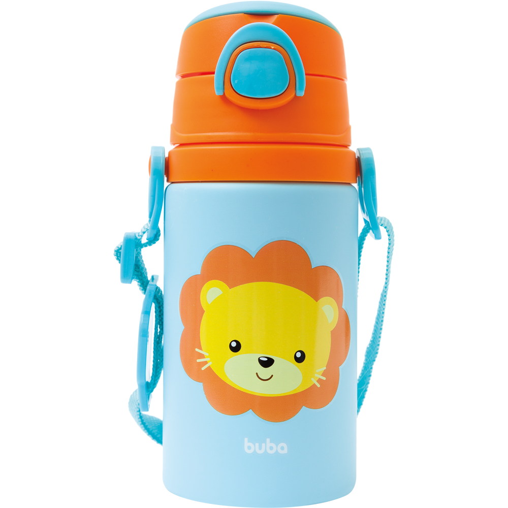 GARRAFINHA DE ALUMINIO ANIMAL FUN LEAO - Imagem 4