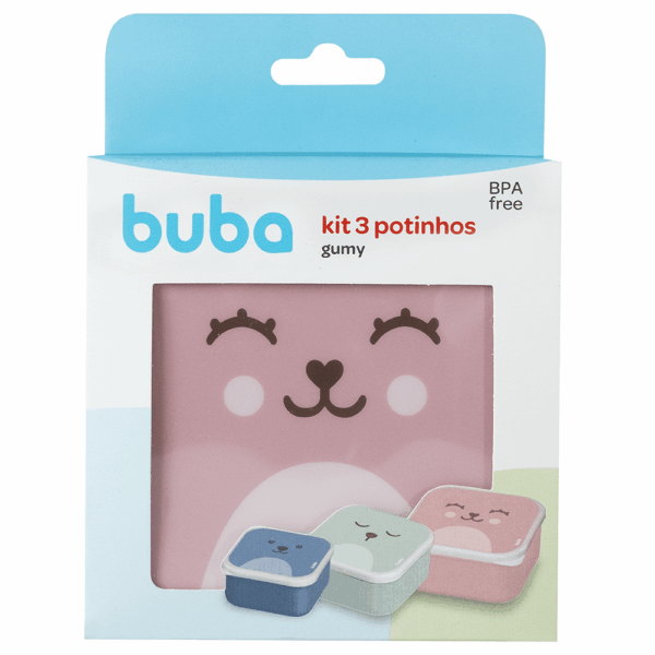 KIT 3 POTINHOS GUMY ROSA - Image 4