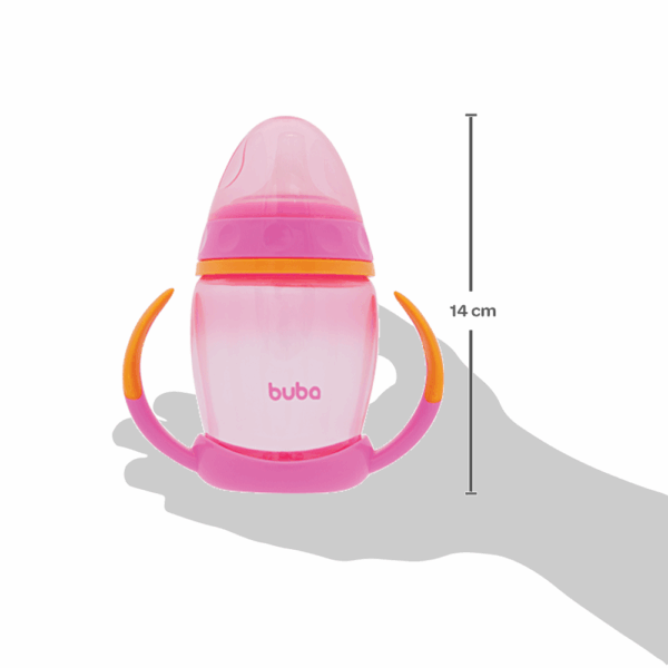 COPO DE TREINAMENTO COM ALÇA REMOVIVEL ROSA BUBA - Image 3
