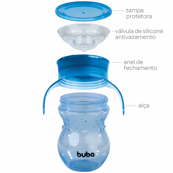 COPO DE TREINAMENTO 360° AZUL BUBA - Image 3