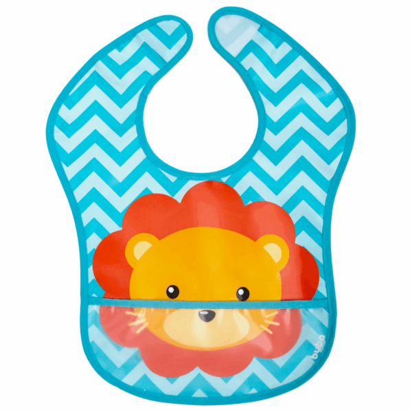 BABADOR COM BOLSO ANIMAL FUN LEÃO - Image 2