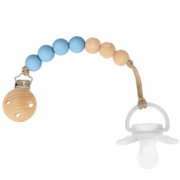 PRENDEDOR DE CHUPETA SILICONE E BAMBU - Image 8