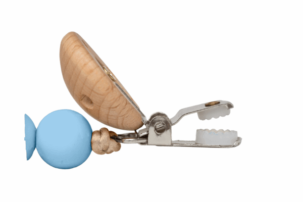 PRENDEDOR DE CHUPETA SILICONE E BAMBU - Image 9
