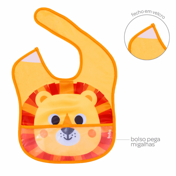 BABADOR COM BOLSO BUBA ZOO - Image 3