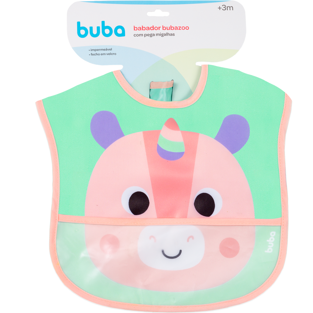 BABADOR COM BOLSO BUBA ZOO - Imagem 14