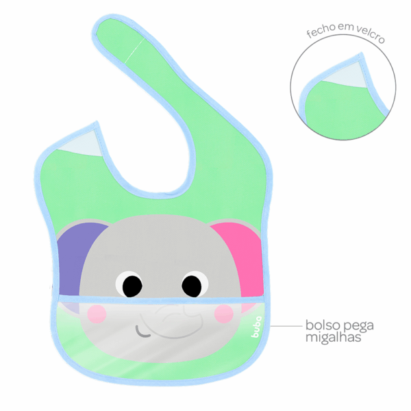 BABADOR COM BOLSO BUBA ZOO - Image 16