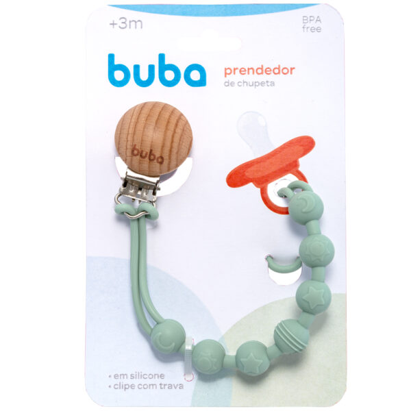 PRENDEDOR DE CHUPETA EM SILICONE BUBA - Image 4