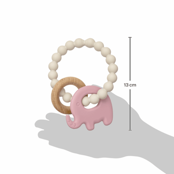 MORDEDOR EM SILICONE E BAMBU ELEFANTE BUBA - Image 5