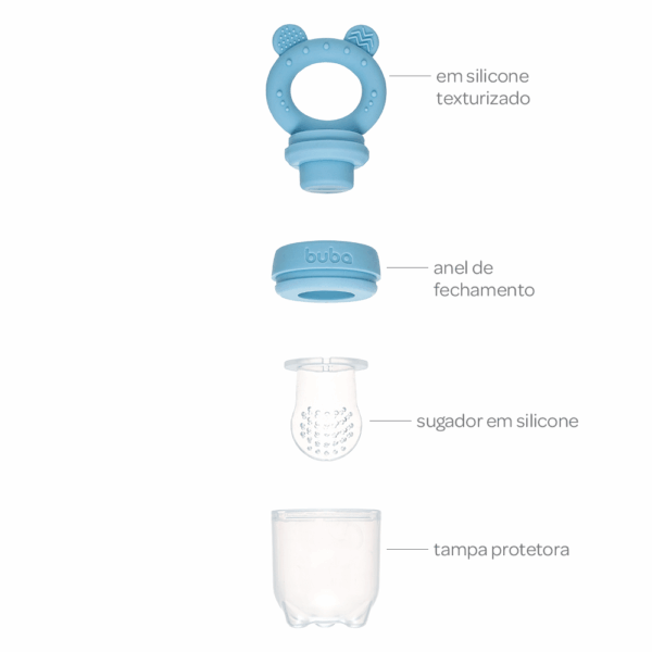 PORTA-FRUTINHAS EM SILICONE URSINHO BUBA - Image 4